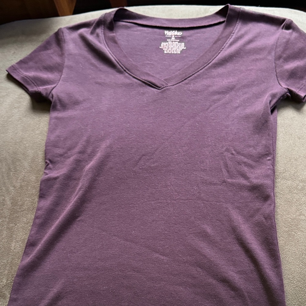 Massimo Deep Purple V-Neck Tee